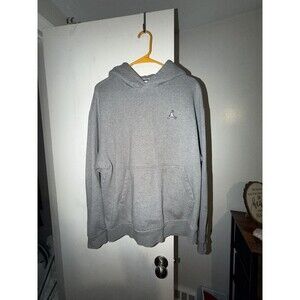 Jordan Brand Fleece Pullover Hoodie with Embroidered Signature Detail LARGE